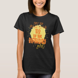 Tio Birthday Girl Erster Ausflug zur Sun Galaxy T-Shirt
