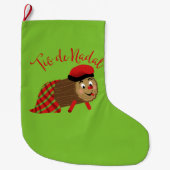 Tio De Nadal Weihnachtsfeiertag Strumpf Großer Weihnachtsstrumpf (Vorderseite)