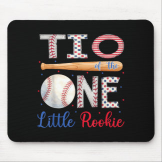 Tio des One Little Rookie 1. Geburtstagsjungen Mousepad