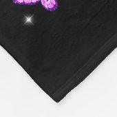 Tio Of The Birthday Girl Butterfly Funny Family  Fleecedecke (Ecke)