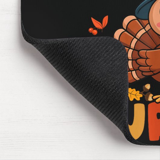 Tio Of The Little Turkey Thanksgiving Baby Shower Mousepad (Ecke)