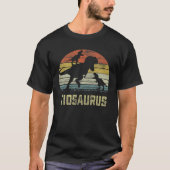 Tio Saurus T Rex Dinosaur Tio 2 Kids Family Matchi T-Shirt (Vorderseite)