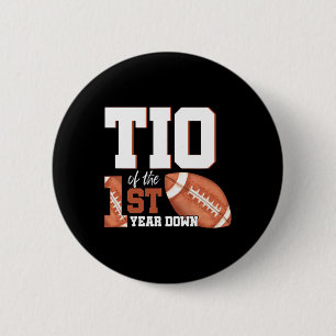 Tio zum 1-jährigen Geburtstag Fußball 1. Jahr D Button