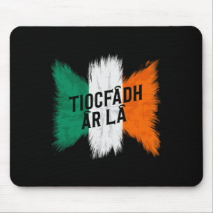 Tiocfaidh Ar La Vintage Irland Irische Flagge Iris Mousepad