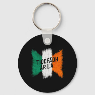 Tiocfaidh Ar La Vintage Irland Irische Flagge Iris Schlüsselanhänger