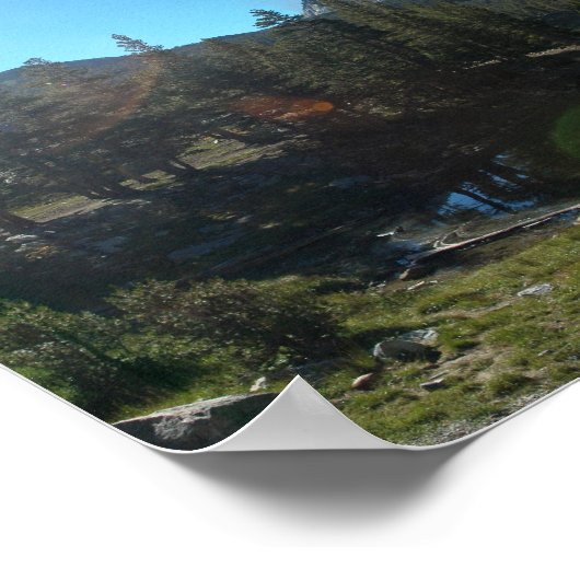 Tioga Lake Poster (Ecke)