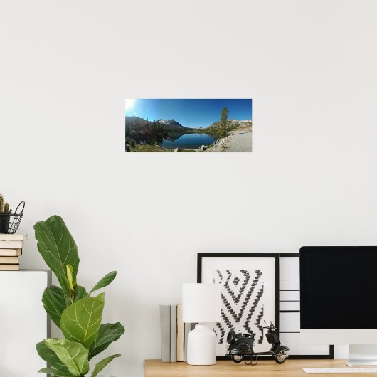 Tioga Lake Poster (Heimbüro)