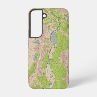 Tioga Pass, Kalifornien Topographische Karte Samsung Galaxy Hülle