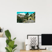 Tioga Road High Sierra zwischen Tahoe und Yosemit Poster (Heimbüro)