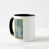 Tioga See und Berg Dana in der Hohen Sierra Tasse (Vorderseite Links)