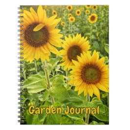"Tioga Sunflowers" SpiralNotebook Notizblock