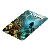 Tioman Malaysia Scuba Diving Magnet (Linke Seite)