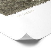 Tionesta Pennsylvania 1896 Antique Panoramabalkart Poster (Ecke)