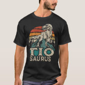 Tiosaurus Dinosaur Uncle Saurus Father's Day T-Shi T-Shirt (Vorderseite)