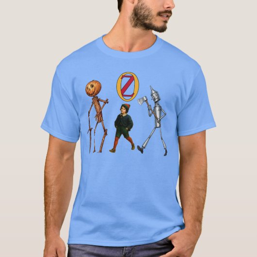 Tip, Jack Pumpkinhead, and the Tin Woodman from Oz T-Shirt (Vorderseite)
