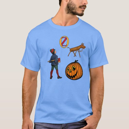 Tip, Jack Pumpkinhead und der Sägebock aus Oz T-Shirt (Vorderseite)