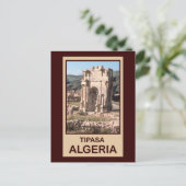 Tipasa Algeria Postkarte (Stehend Vorderseite)