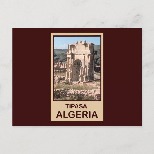 Tipasa Algeria Postkarte (Vorderseite)