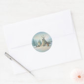 TIPI CAMP SQUAW VON SHARON SHARPE RUNDER AUFKLEBER (Umschlag)