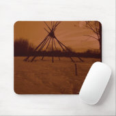 Tipi-Gestell Mousepad (Mit Mouse)