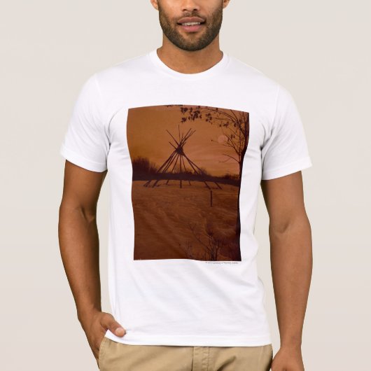 Tipi-Gestell T-Shirt (Vorderseite)