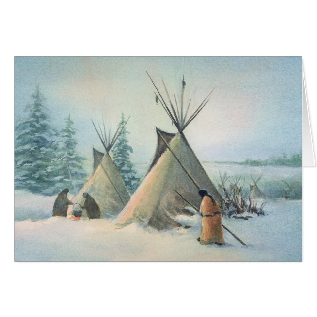 TIPI-LAGERSQUAW durch SHARON SHARPE (Vorderseite (Horizontal))