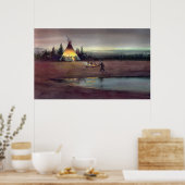 TIPI LIGHTS by SHARON SHARPE Poster (Küche)