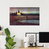 TIPI LIGHTS by SHARON SHARPE Poster (Heimbüro)