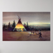 TIPI LIGHTS by SHARON SHARPE Poster (Vorne)