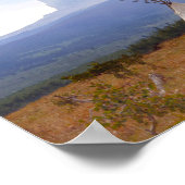 Tipi, Oberberg, Glacier Nationalpark Montana Poster (Ecke)