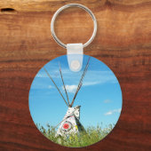 Tipi Schlüsselanhänger (Vorderseite)