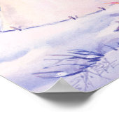 TIPI & SNOW von SHARON SHARPE Poster (Ecke)