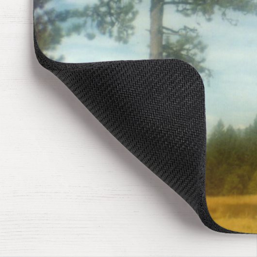 Tipi-Wiesen-Mausunterlage Mousepad (Ecke)