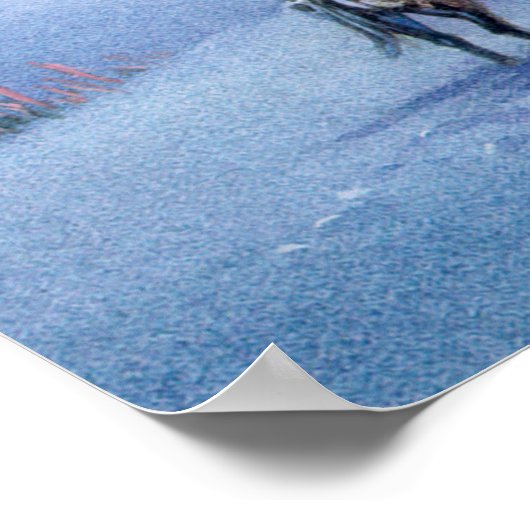 TIPI WINTER APPALOSA von SHARON SHARPE Poster (Ecke)