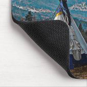 Tipi - Winter Camp Mousepad (Ecke)