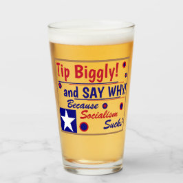 Tipp Biggly und sag warum Glas