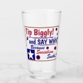 Tipp Biggly und sagen, warum Glas (Vorderseite)