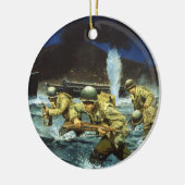 Tipp der Lawine von Keith Rocco Keramikornament (Links)