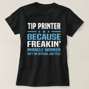 Tipp-Drucker T-Shirt