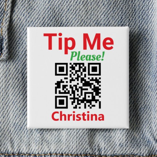 Tipp: Fragen Sie einen Tipp. Personalausweis QR-Co Button