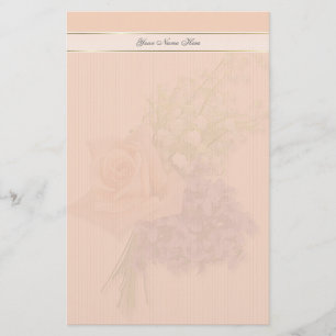 Tipp für Blumen - Anpassen Briefpapier