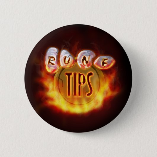 Tipp.It Feuer-Logo Button (Vorderseite)