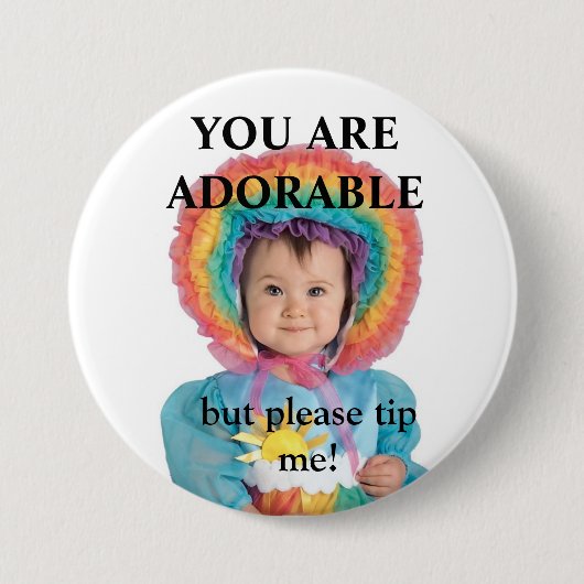 TIPP-KNOPF BUTTON (Vorderseite)