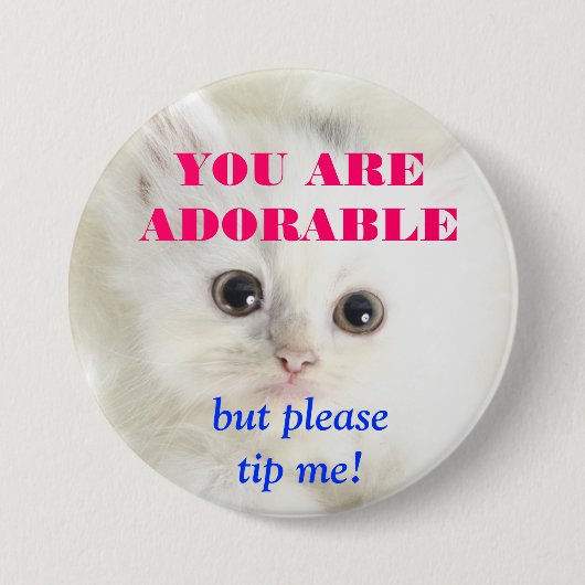 TIPP-KNOPF BUTTON (Vorderseite)