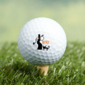 Tipp o' Der Hut Halloween-Ghost-Golf-Ball Golfball (Insitu T-Shirt)