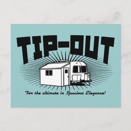 Tipp-Out! Postkarte (Vorderseite)