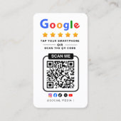 Tippen Sie hier, um Google Pizza Restaurant zu bew Visitenkarte (Rückseite)