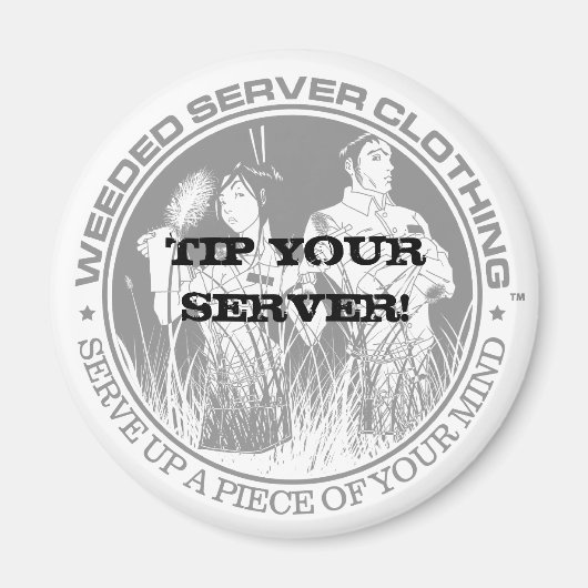 TIPPEN SIE IHREN SERVER! MAGNET - Maßgeschneidert  (Vorne)