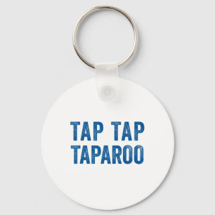 Tippen Taparoo Hockey Motivationszitat Männer Frau Schlüsselanhänger