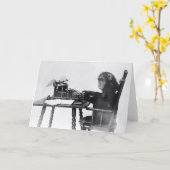 Tippenaffe Karte (Gelbe Blume)